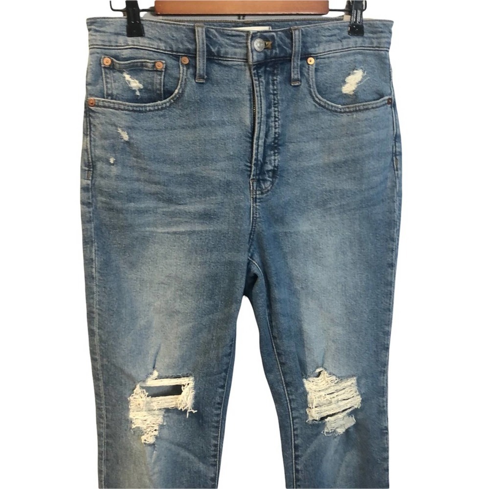Madewell NWT The Perfect Vintage Jeans in Denman Wash Size 28 - Picture 4 of 10